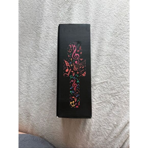 Ovellic Rose Gold Karaoke Microphone For Kids - Picture 2 of 11